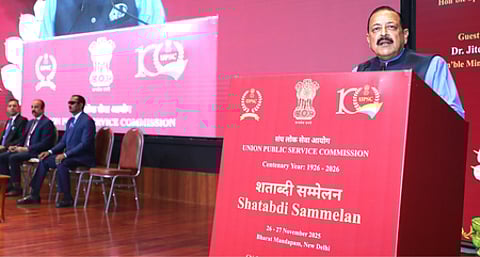 UPSC acts as guardian of India’s steel frame of governance: Jitendra Singh