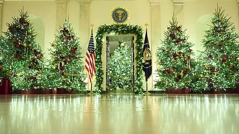 ‘Home Is Where the Heart Is’: US First Lady Melania Trump's holiday decor of The White House