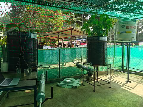 Nature-based water system constructed at NIT Rourkela