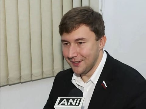 Russian chess grandmaster Sergey Karjakin