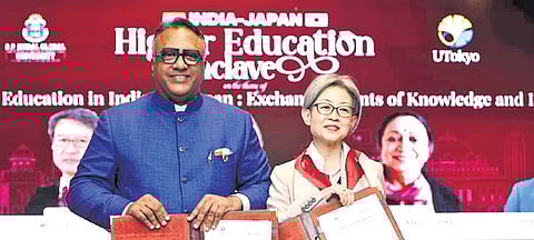 Prof Raj Kumar and Prof Hayashi during the inaugural session