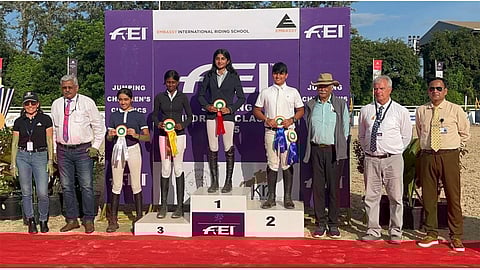 Team India clinches gold at FEI Children's Classic Silver Tour