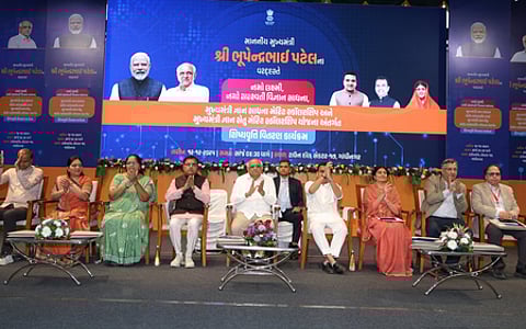Gujarat CM pushes new vision, regional conferences for inclusive growth (Photo: @Bhupendrapbjp/X)