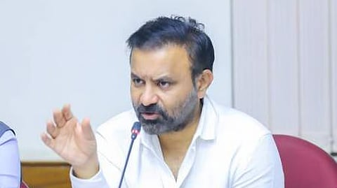 Karnataka Labour Minister Santosh Lad