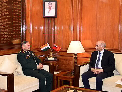 Army chief Gen Upendra Dwivedi, Ambassador P Harish discuss Indian's role in UN peacekeeping operations