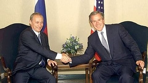 Bush, Putin privately cast China as a long-term strategic challenge