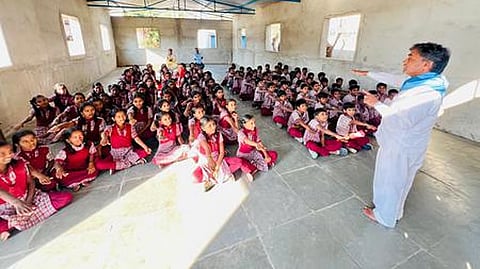 ‘Beyond the Classroom’: TEC submits report on holistic education reforms
(Image of a tribal school used for representational purposes only.)
