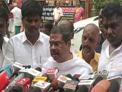 "Tamil should be medium of instruction up to standard five": Union Education Minister asks Tamil Nadu govt to implement NEP