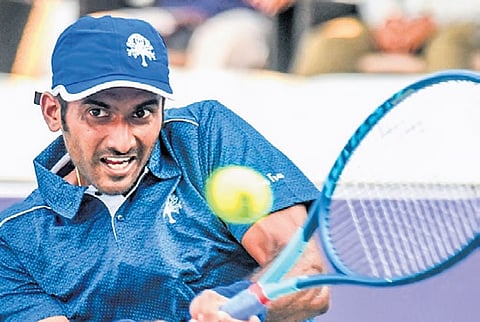 International tennis player Prajwal Dev