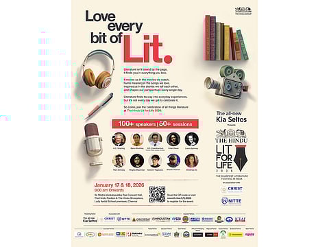 The Hindu Lit For Life 2026 Returns to Chennai on January 17 & 18