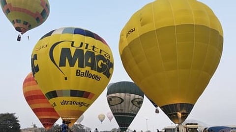 Hot-air balloon festival begins in Hyderabad