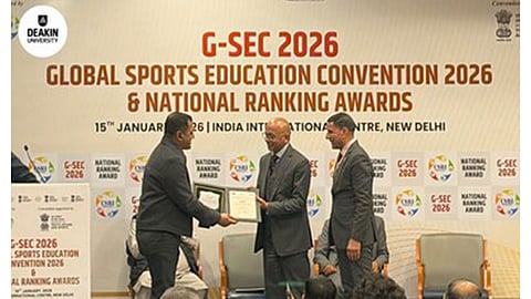 Deakin University named India’s best foreign university for sports education