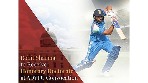 Rohit Sharma to be honoured with Honorary Doctorate by Ajeenkya DY Patil University
