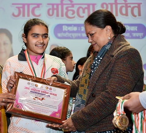 Women need to work harder than men to succeed in politics: Vasundhara Raje (@VasundharaBJP/X)