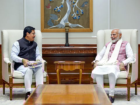"His efforts are noteworthy": PM Modi wishes Meghalaya CM on birthday