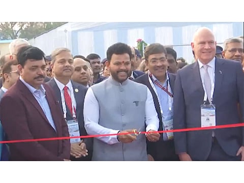 Aviation Minister Ram Mohan Naidu inaugurates Wings India 2026 in Hyderabad