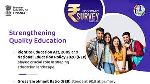 India made notable gains in school enrolment, higher education institutions, says govt