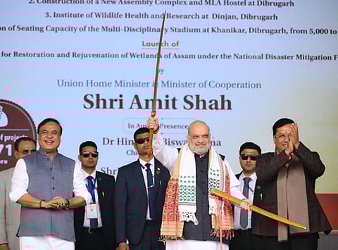 Special recruitment drive to take place in CRPF for Assam’s Mising community: Amit Shah (Photo: IANS)