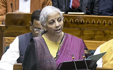 Union Minister for Finance and Corporate Affairs, Nirmala Sitharaman, presented the Union Budget 2026-2027 in Parliament on Sunday