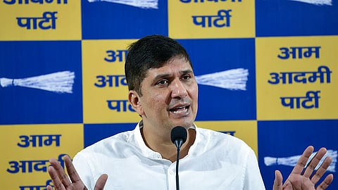 AAP Delhi state president Saurabh Bharadwaj