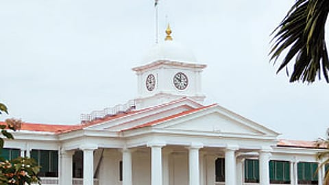 The Kerala Secretariat building in Thiruvananthapuram