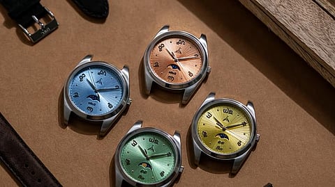 'Tithi' the latest collection of watches released by TimeGrapher in collaboration with Delhi Watch Company