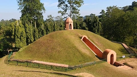 Assam CM unveils UNESCO recognition plaque at Charaideo Moidams