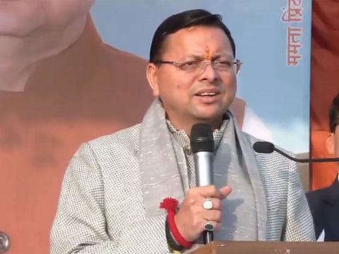 Uttarakhand CM Dhami attends 2nd Rural Cricket Tournament in Khatima, praises youth and players