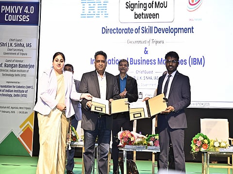 Tripura launches PMKVY 4.0 Future-ready skill programmes in collaboration with IIT Delhi