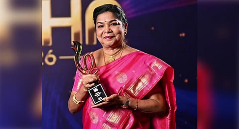 Singapore’s Tamil news icon conferred lifetime achievement award