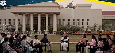 PM Modi inspires students with leadership wisdom, culture and even Chhattisgarhi snacks at Pariksha Pe Charcha