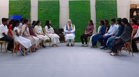 Pariksha Pe Charcha: PM Modi shares startup mantra, advises students not to separate art, studies