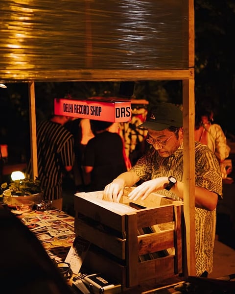 From one of the listening sessions by Delhi Record Store