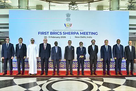 Jaishankar holds talks with BRICS 2026 sherpas and delegates