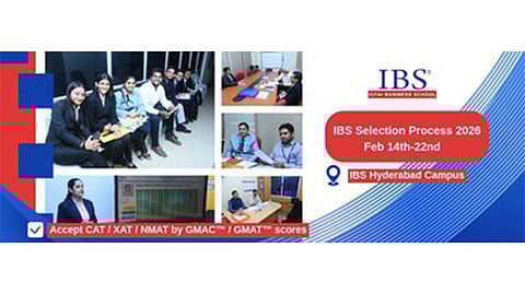 ICFAI Business School outlines selection process for 2026-28 intake