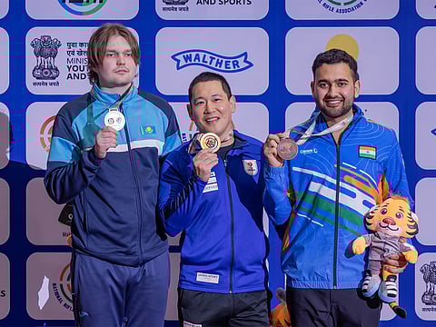 Anish wins bronze in rapid-fire pistol at Asian Rifle/Pistol Championship