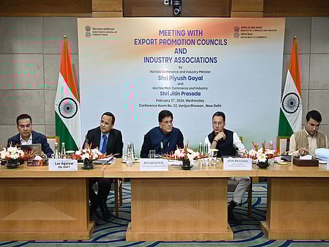 Piyush Goyal holds talks with Export Promotion Councils to leverage opportunities from trade deals