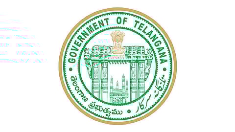 Telangana Government logo.