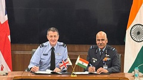 Indian Air Force instructors to train UK Royal Air Force pilots