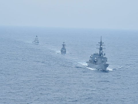 India, Japan, Indonesia conduct trilateral naval exercise in Andaman Sea