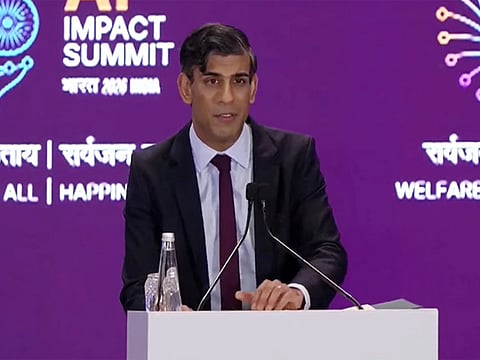 "No better place than India to discuss AI transformation," says Rishi Sunak at AI Summit