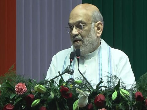 "Hindi and local languages are two sisters of same mother": Amit Shah at Rajbhasha Sammelan in Agartala