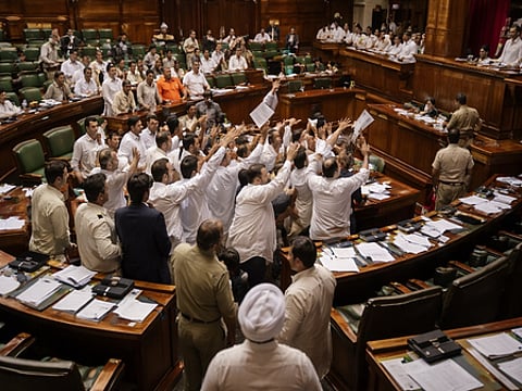 Rajasthan Assembly adjourned thrice amid row over debate on govt