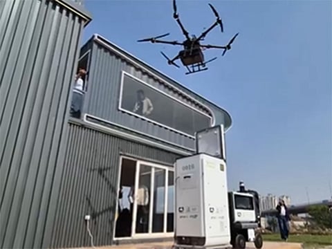 Drone delivery company Skye Air begins AI-powered doorstep delivery in Gurugram