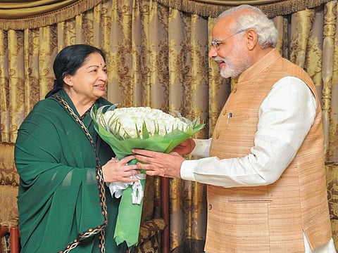 "Charismatic leader, outstanding administrator": PM Modi pays tribute to Jayalalithaa on 78th birth anniversary