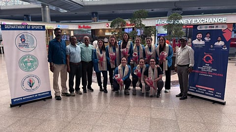 Italy women’s hockey team arrives in Hyderabad for qualifiers