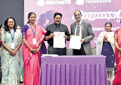 TNWeSafe Project director Asha Ajith inaugurated the initiative on Tuesday.