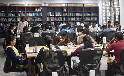 Coimbatore City Municipal Corporation's Knowledge and Study Centre that was established at Adis Street in Coimbatore.