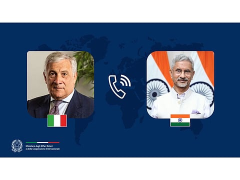 EAM Jaishankar, Italy FM discuss West Asia situation