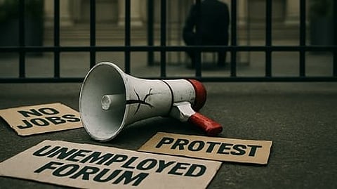 Bengal: Job seekers stage demonstration seeking immediate recruitment in primary schools